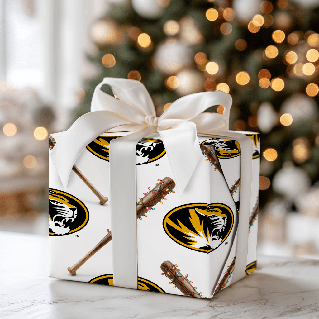 Tiger Holiday Sluggers - Wrapping Paper - Aspen & Arlo