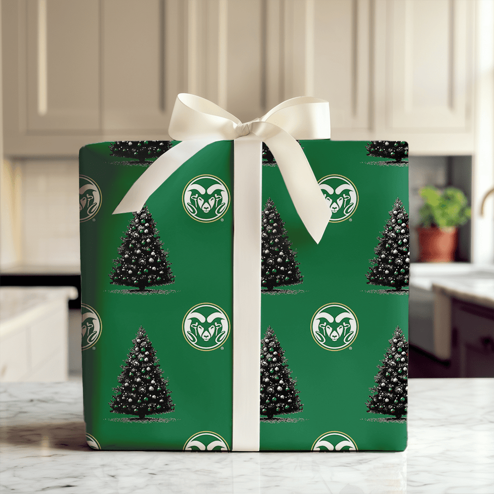 CSU Christmas Tree - Wrapping Paper - Aspen & Arlo
