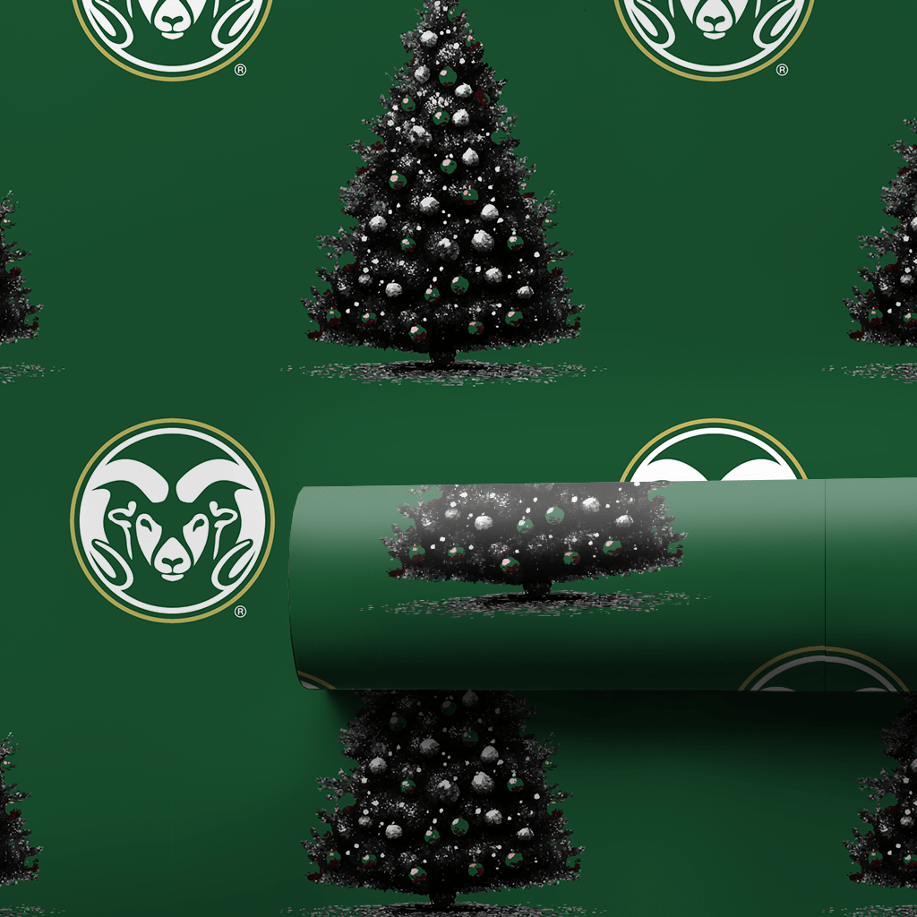 CSU Christmas Tree - Wrapping Paper - Aspen & Arlo