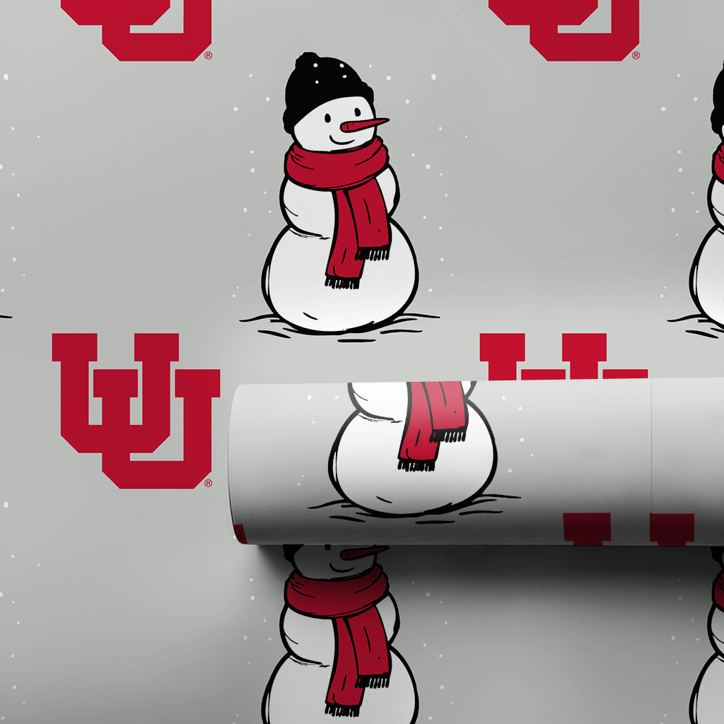 Utah Snowman - Wrapping Paper - Aspen & Arlo