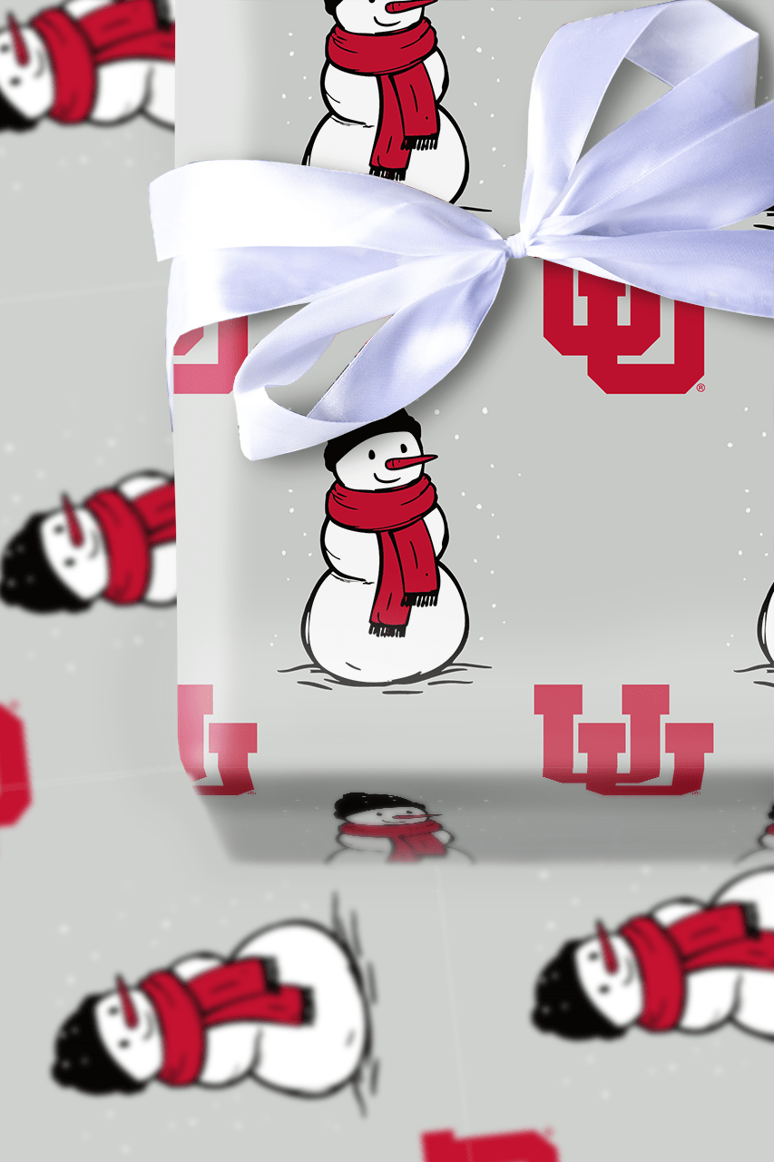 Utah Snowman - Wrapping Paper - Aspen & Arlo