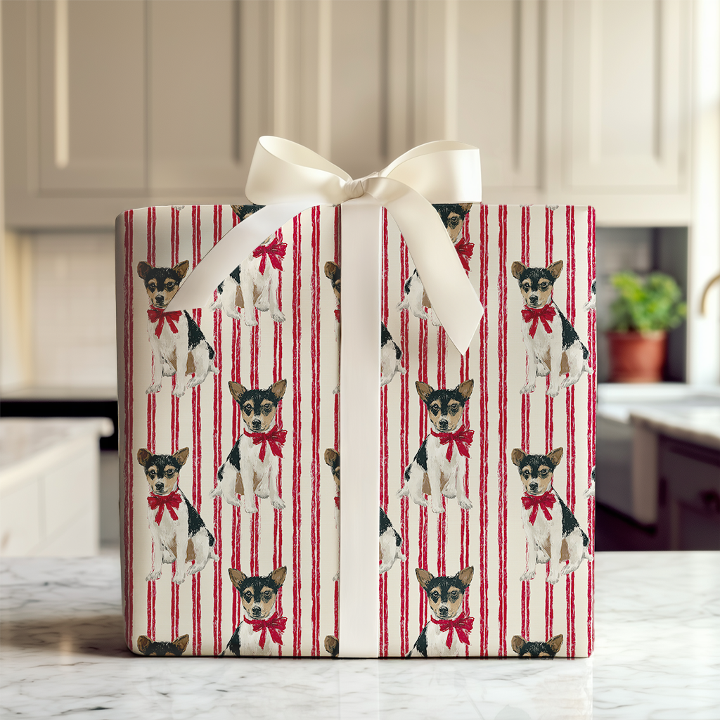 Rat Terrier Ribbon