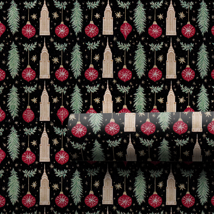 Midnight Chrysler and Ornaments