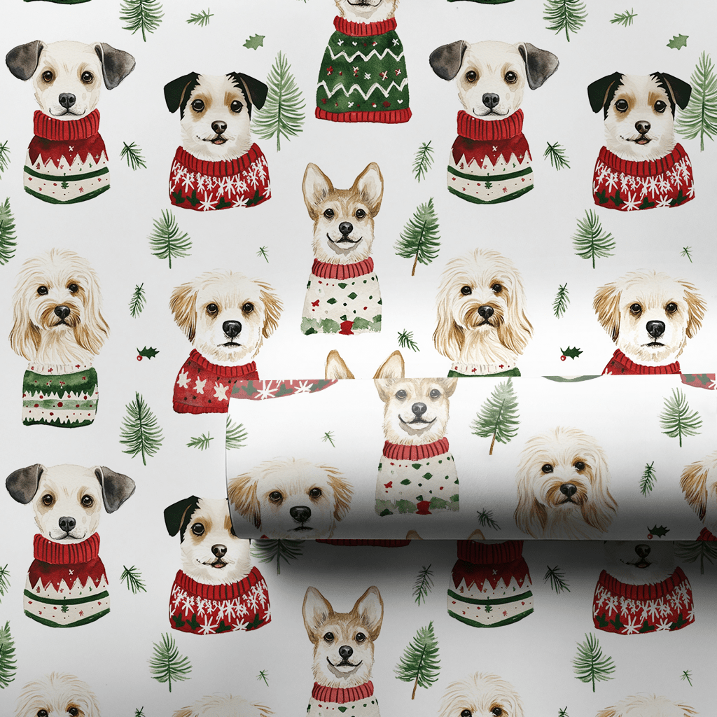 No Ugly Sweater - Wrapping Paper - Aspen & Arlo