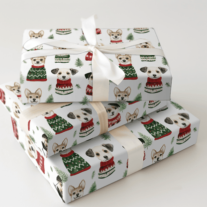 No Ugly Sweater - Wrapping Paper - Aspen & Arlo