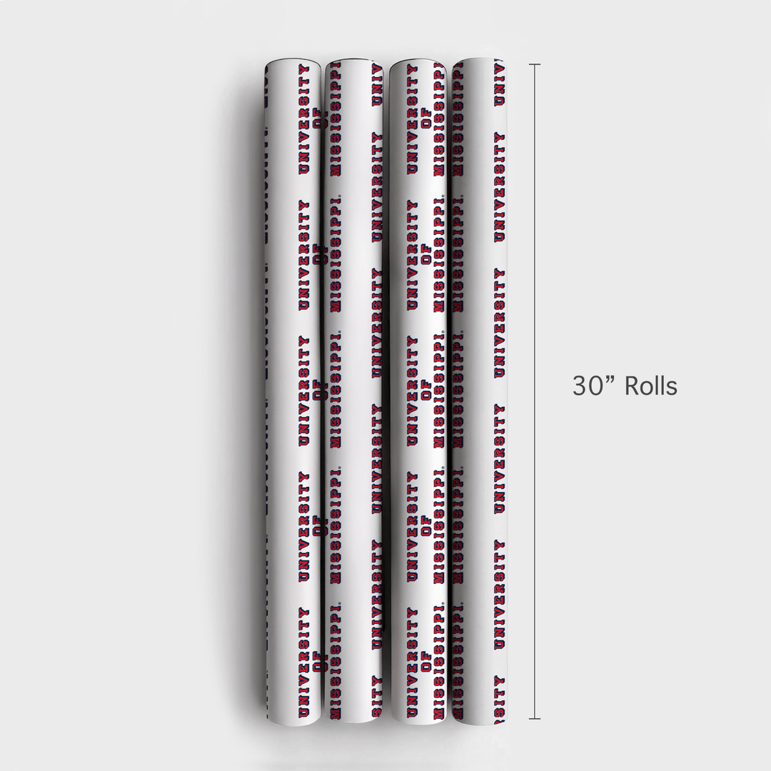 University of Mississippi - Wrapping Paper - Aspen & Arlo