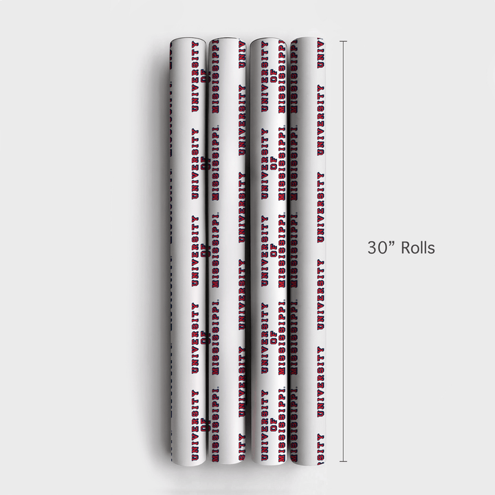 University of Mississippi - Wrapping Paper - Aspen & Arlo
