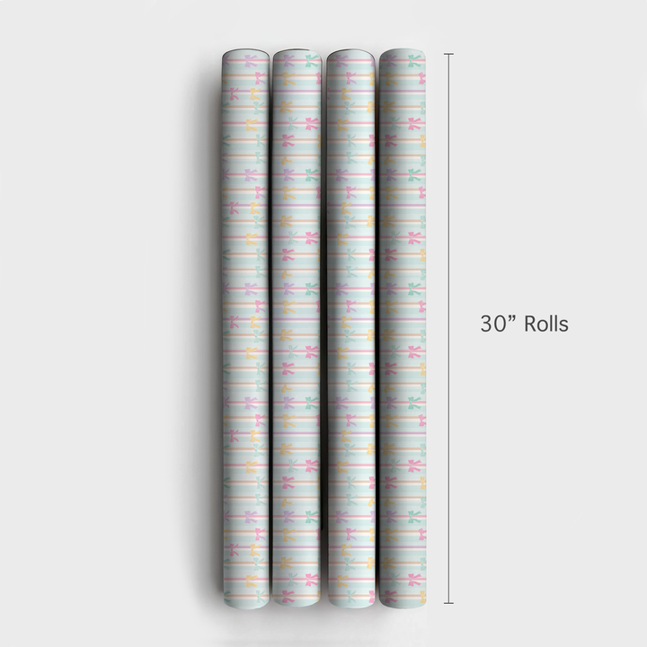 Pastel Bow Stripe