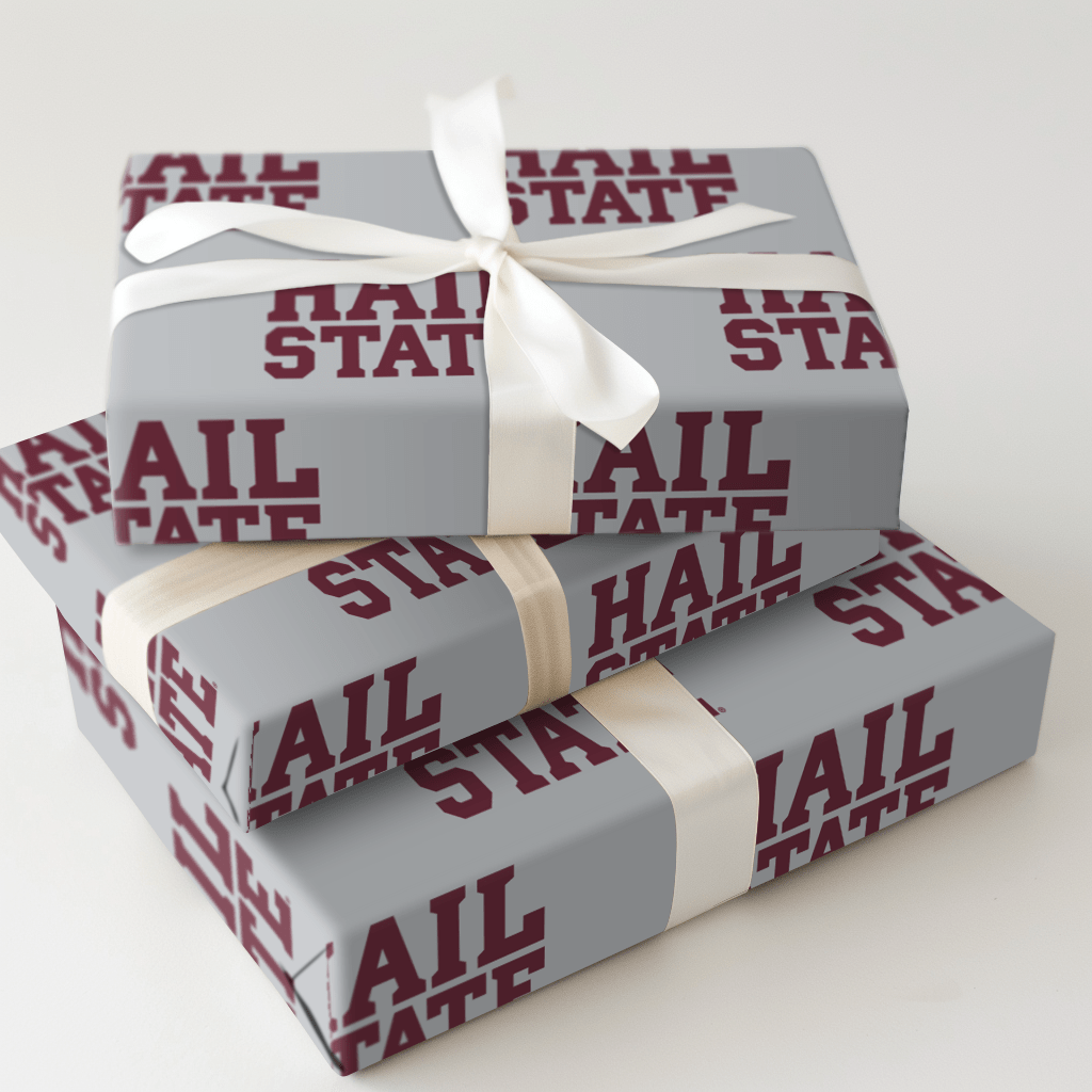 Hail State - Wrapping Paper - Aspen & Arlo
