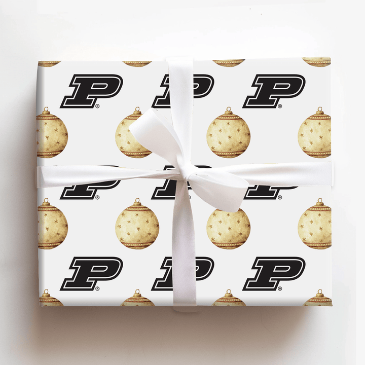 Purdue Bauble - Wrapping Paper - Aspen & Arlo