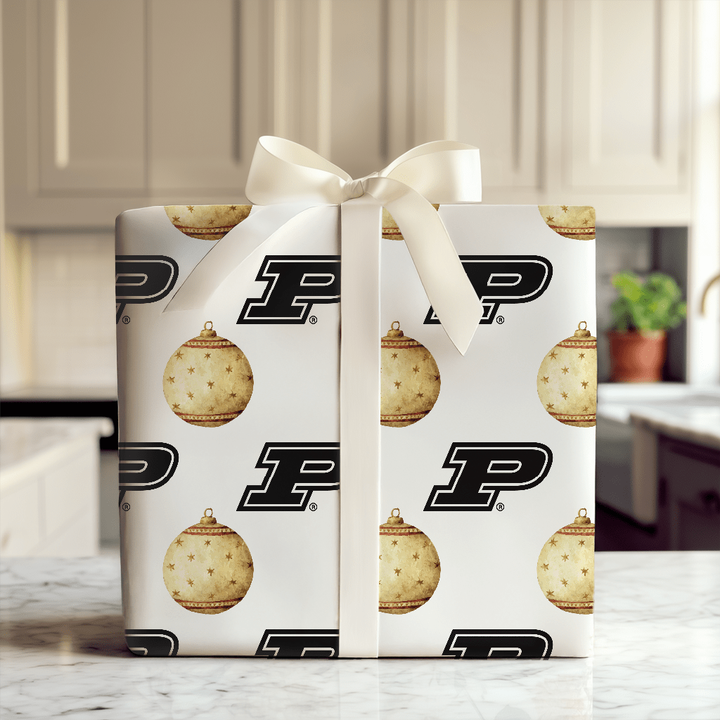 Purdue Bauble - Wrapping Paper - Aspen & Arlo