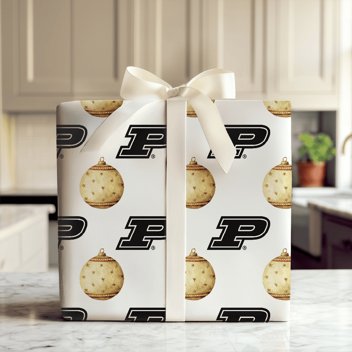 Purdue Bauble - Wrapping Paper - Aspen & Arlo