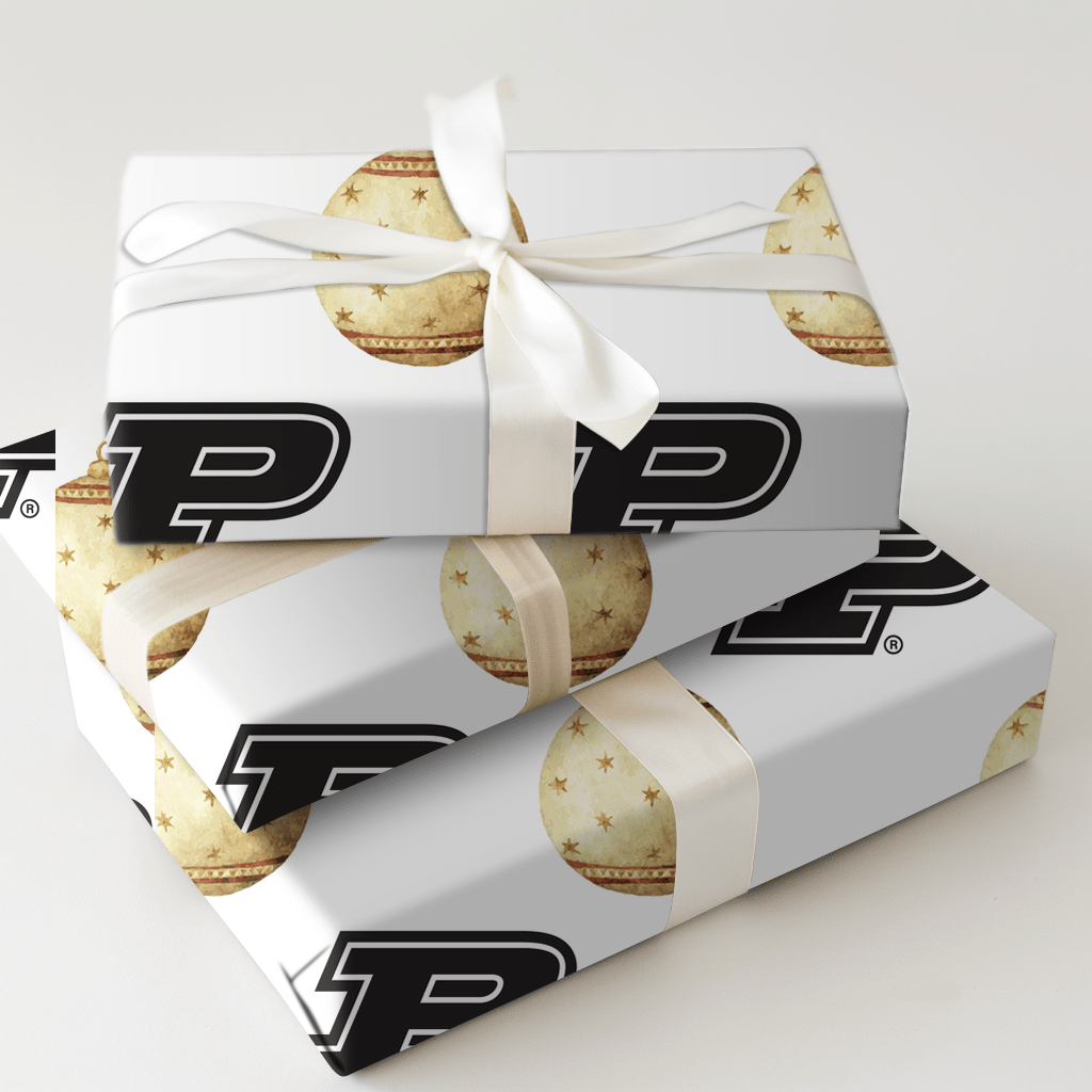 Purdue Bauble - Wrapping Paper - Aspen & Arlo