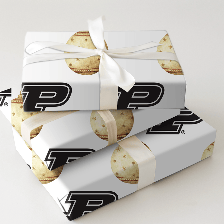 Purdue Bauble - Wrapping Paper - Aspen & Arlo