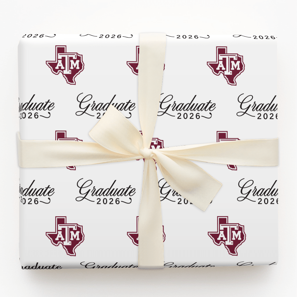 A&M Graduate - Wrapping Paper - Aspen & Arlo