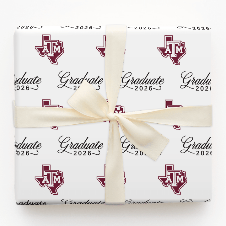 A&M Graduate - Wrapping Paper - Aspen & Arlo