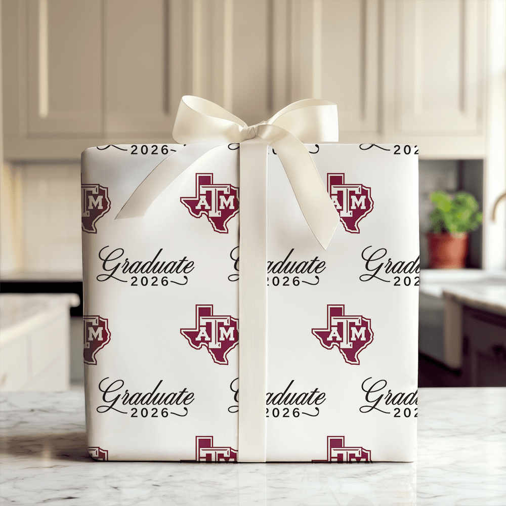 A&M Graduate - Wrapping Paper - Aspen & Arlo