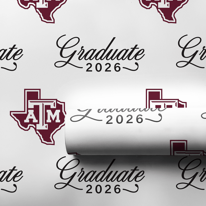 A&M Graduate - Wrapping Paper - Aspen & Arlo