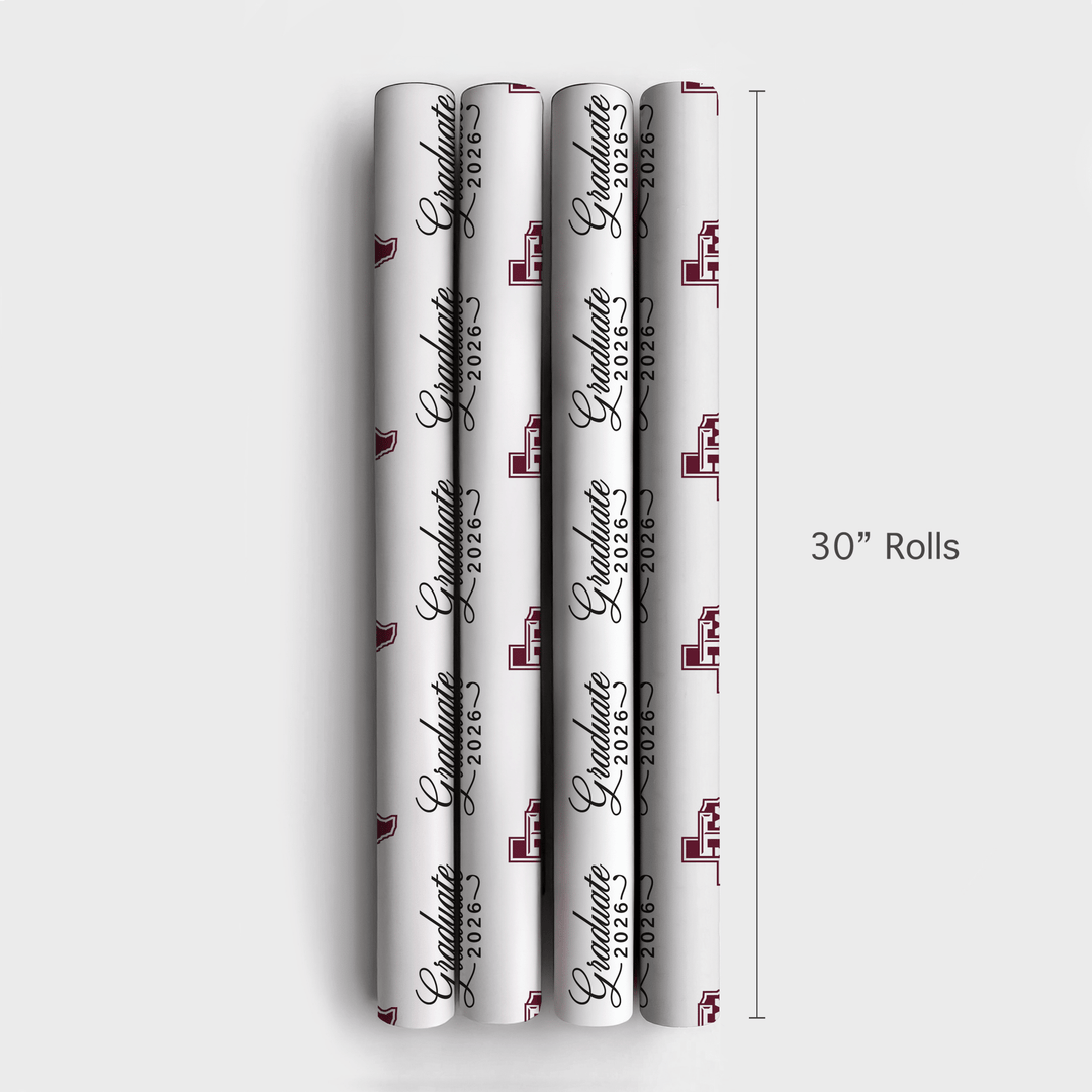 A&M Graduate - Wrapping Paper - Aspen & Arlo