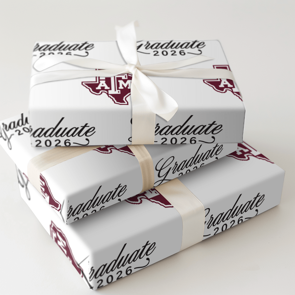 A&M Graduate - Wrapping Paper - Aspen & Arlo