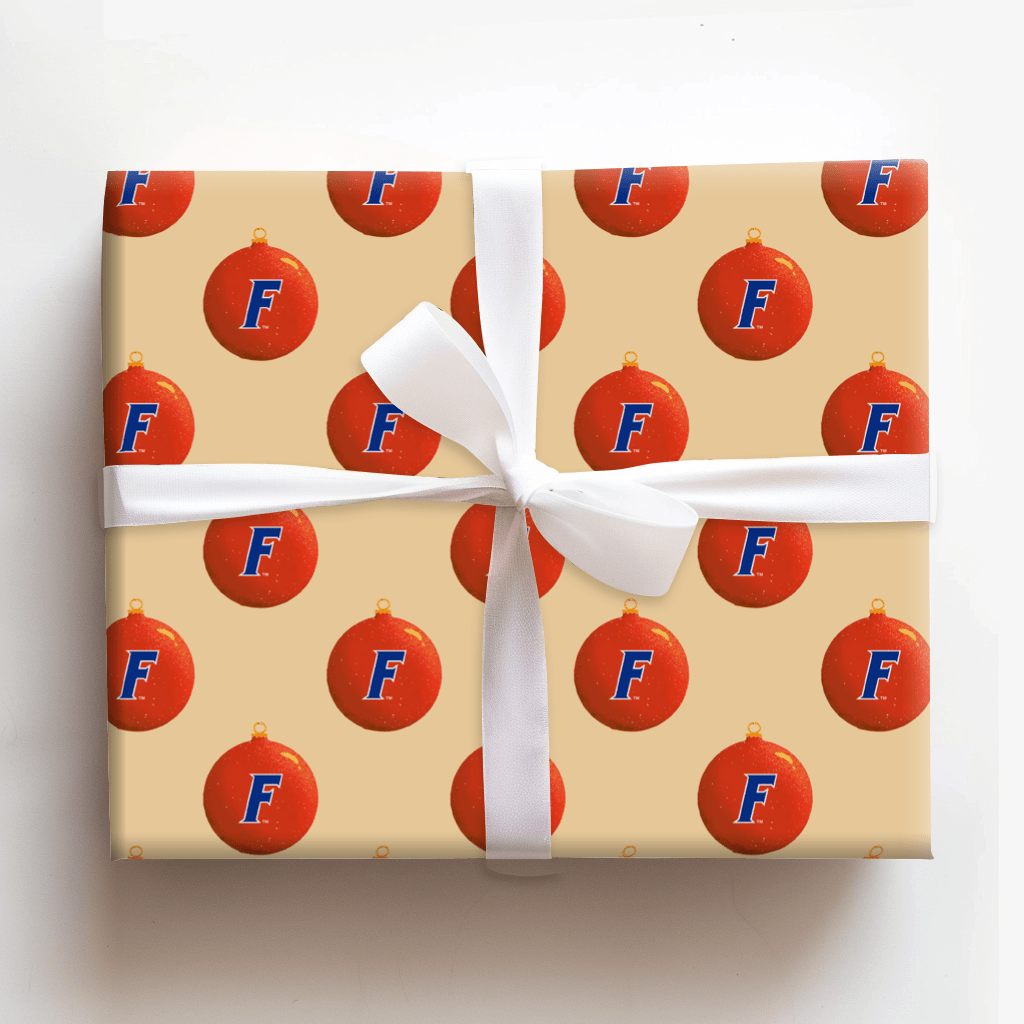 Tropical Holiday Ornament - Wrapping Paper - Aspen & Arlo