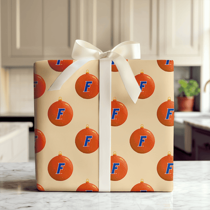 Tropical Holiday Ornament - Wrapping Paper - Aspen & Arlo