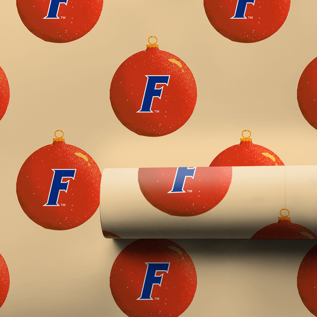 Tropical Holiday Ornament - Wrapping Paper - Aspen & Arlo