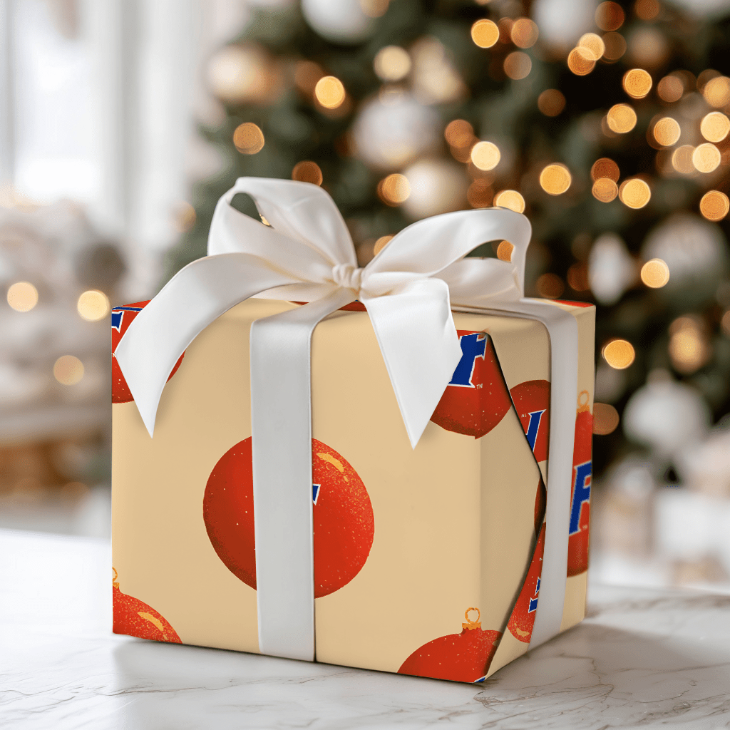 Tropical Holiday Ornament - Wrapping Paper - Aspen & Arlo