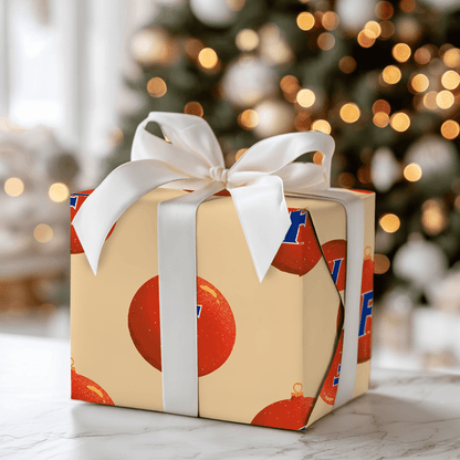 Tropical Holiday Ornament - Wrapping Paper - Aspen & Arlo