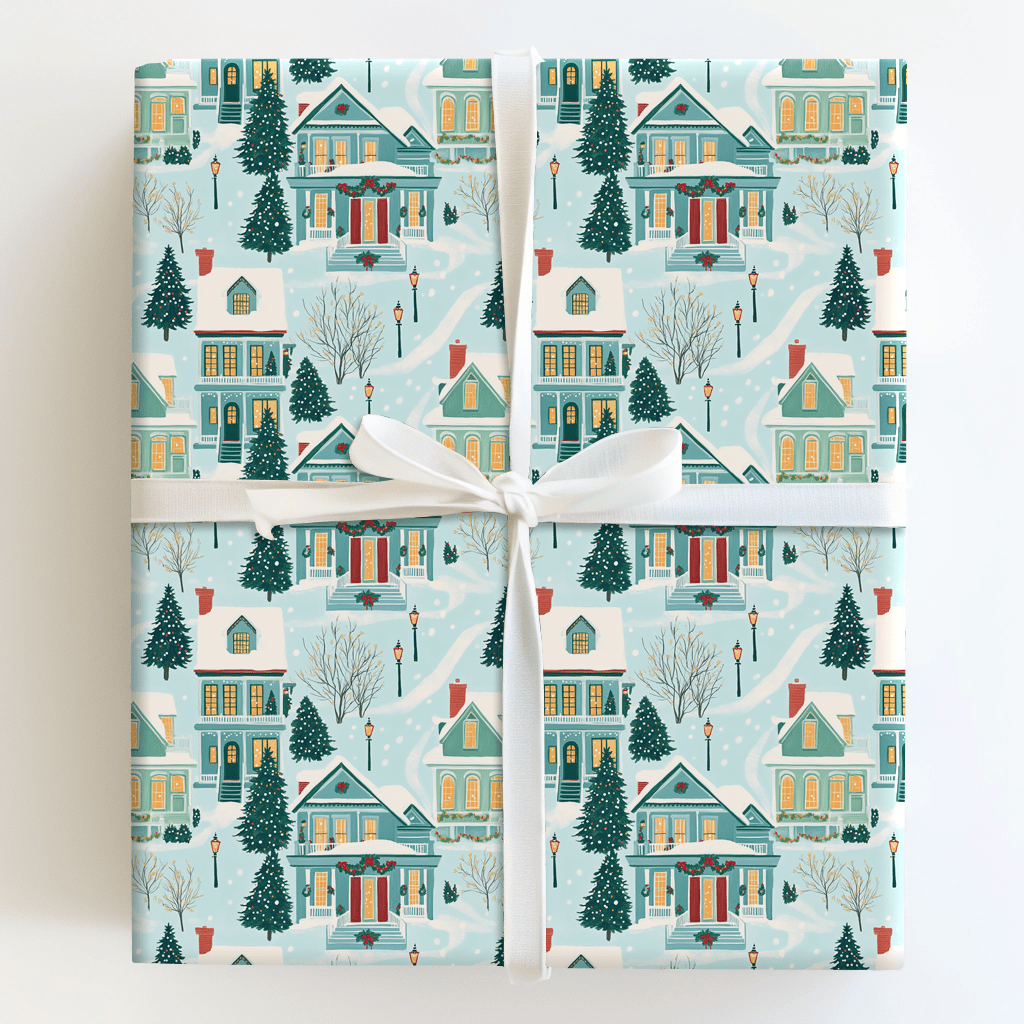 Christmas Estates - Wrapping Paper - Aspen & Arlo