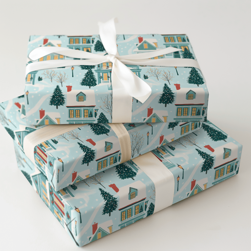 Christmas Estates - Wrapping Paper - Aspen & Arlo