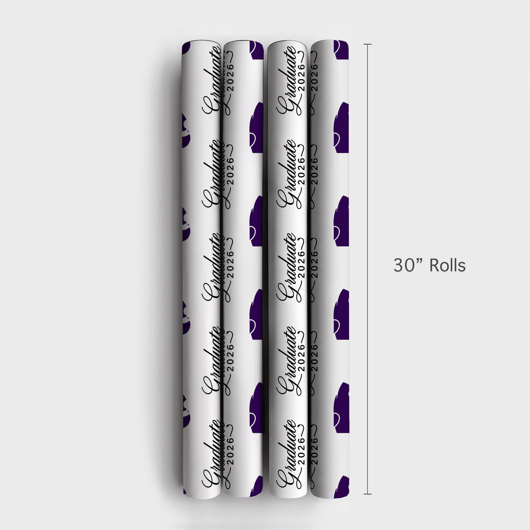 KC Graduate 2026 - Wrapping Paper - Aspen & Arlo