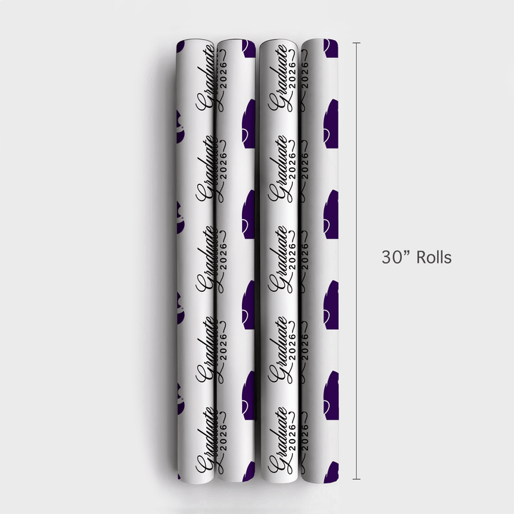 KC Graduate 2026 - Wrapping Paper - Aspen & Arlo