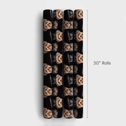 Wagging My Way to the Top - Wrapping Paper - Aspen & Arlo