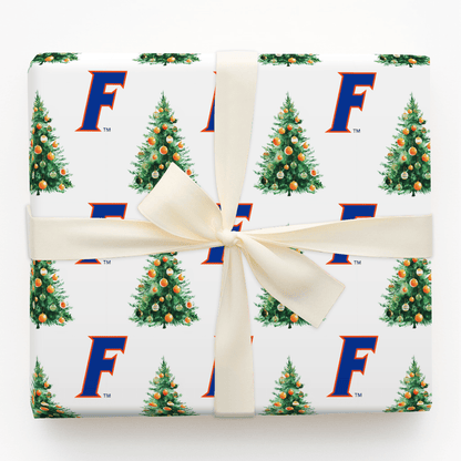 Gators Holiday Tree - Wrapping Paper - Aspen & Arlo