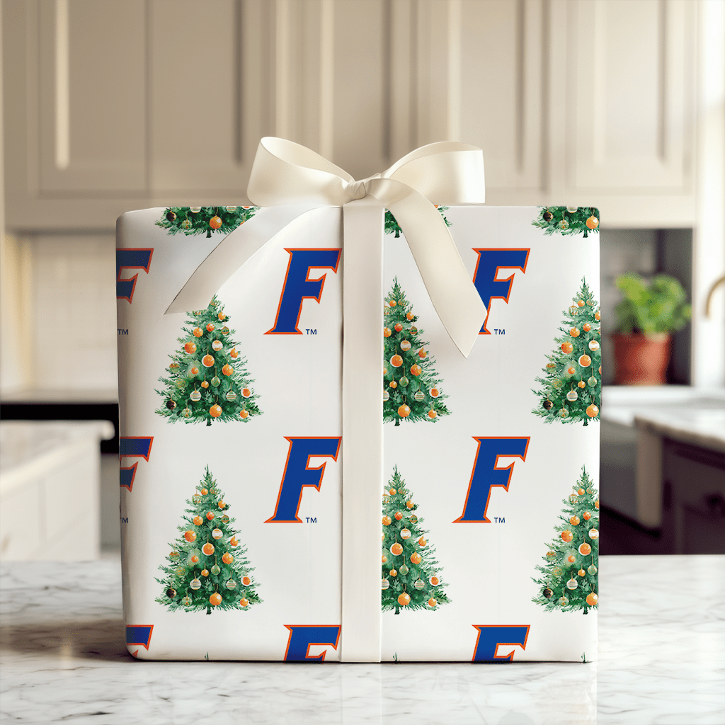 Gators Holiday Tree - Wrapping Paper - Aspen & Arlo