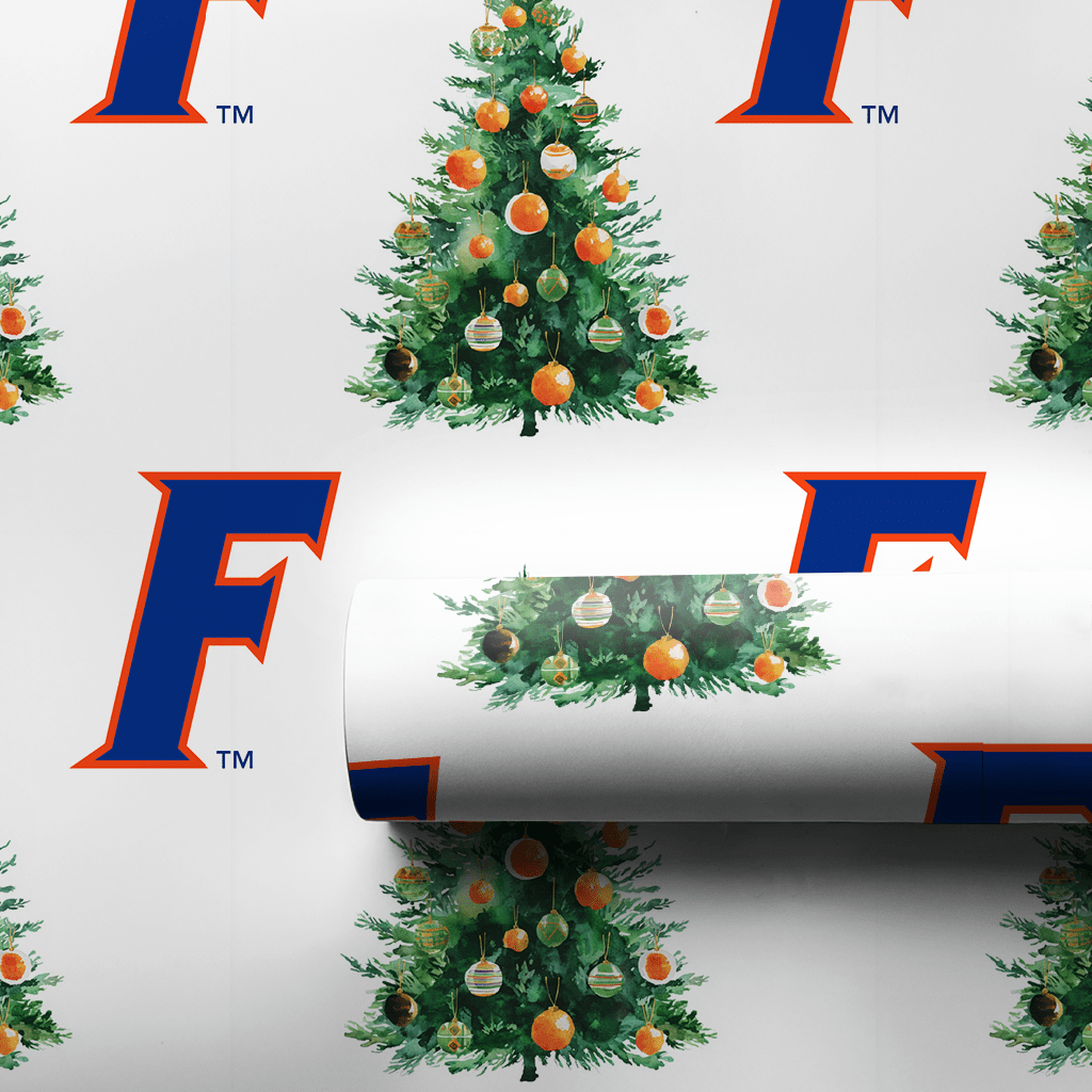 Gators Holiday Tree - Wrapping Paper - Aspen & Arlo