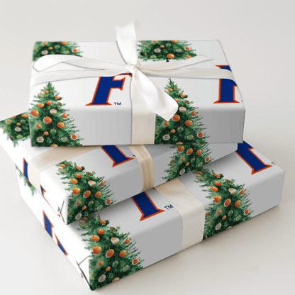 Gators Holiday Tree - Wrapping Paper - Aspen & Arlo