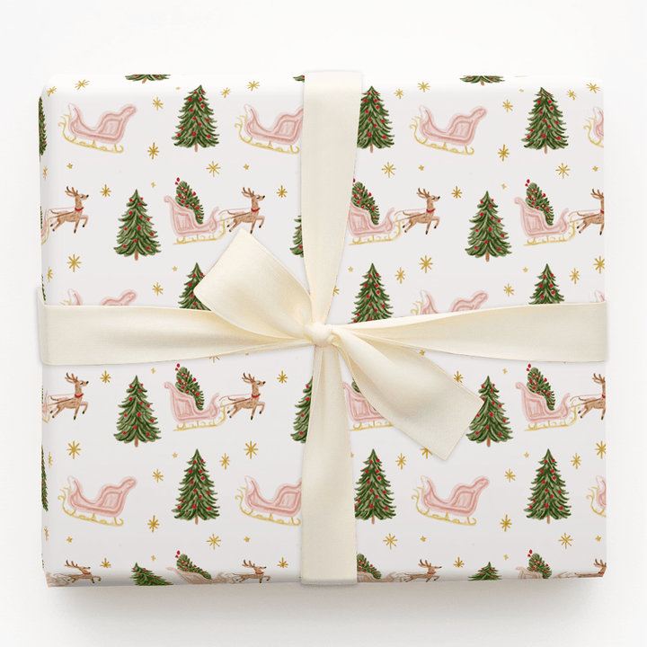 Dashers Tree Delivery - Wrapping Paper - Aspen & Arlo