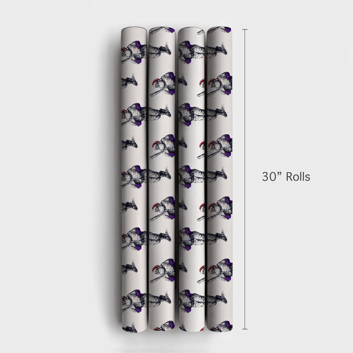 Bayou Sleigh Sluggers - Wrapping Paper - Aspen & Arlo