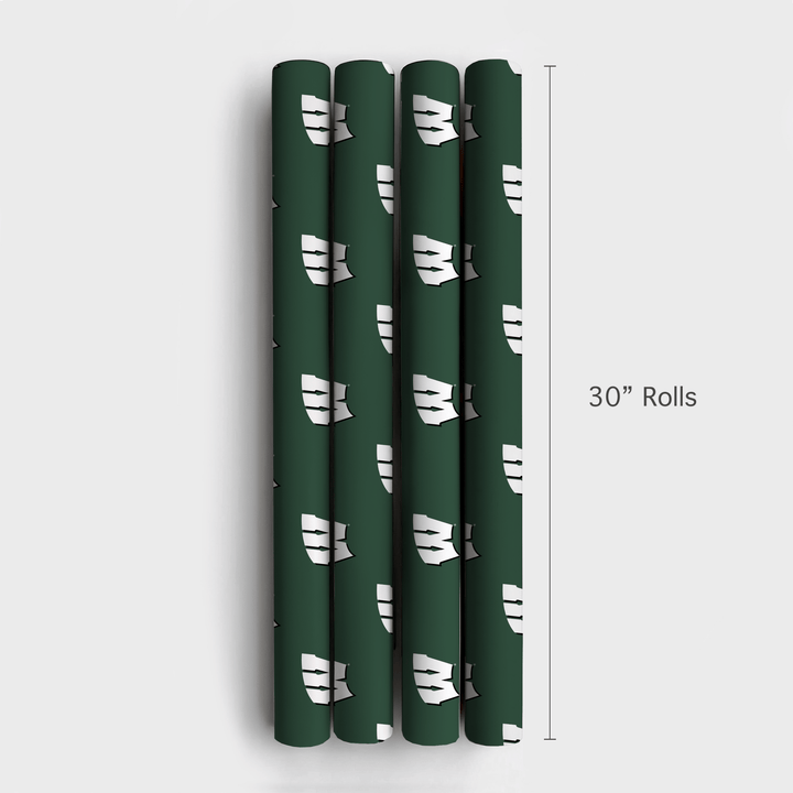 Badger Evergreen - Wrapping Paper - Aspen & Arlo