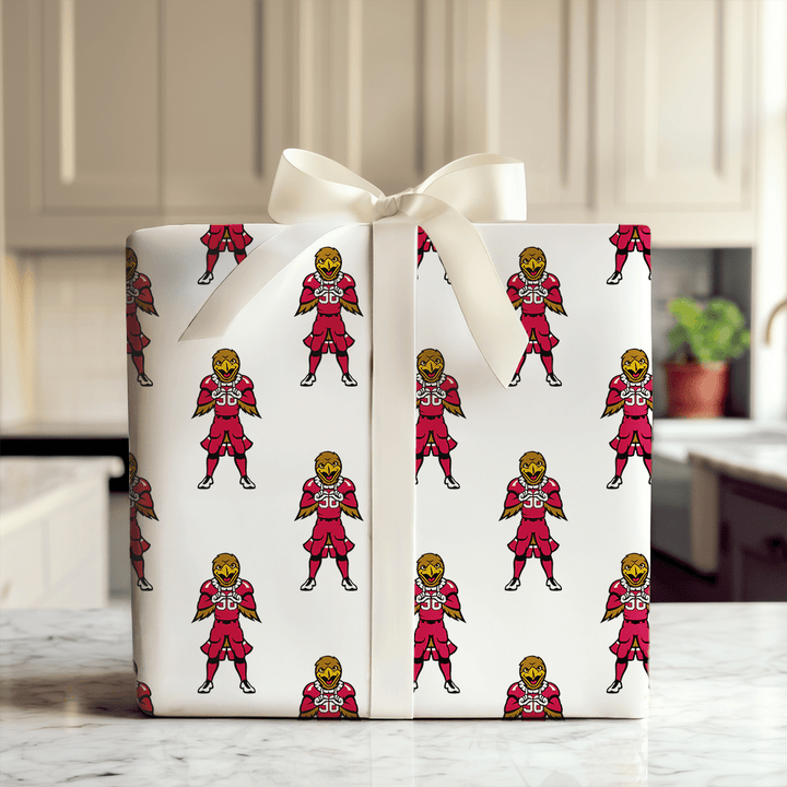 End Zone Eagle - Wrapping Paper - Aspen & Arlo