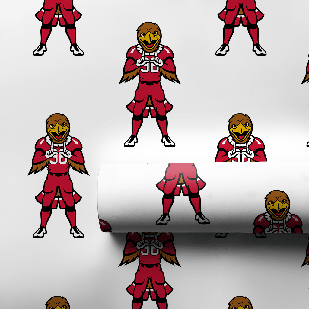 End Zone Eagle - Wrapping Paper - Aspen & Arlo