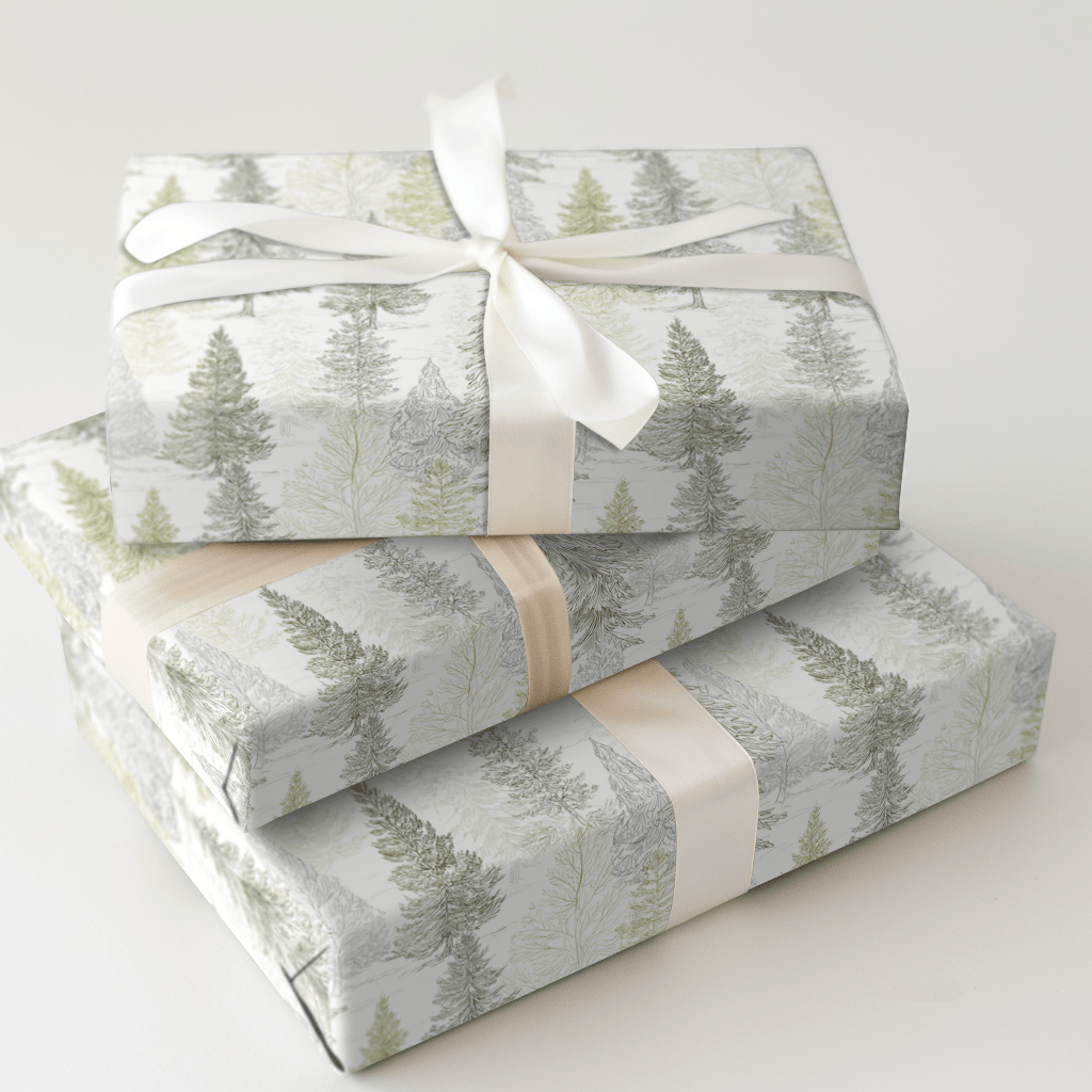 Woodland Christmas - Wrapping Paper - Aspen & Arlo
