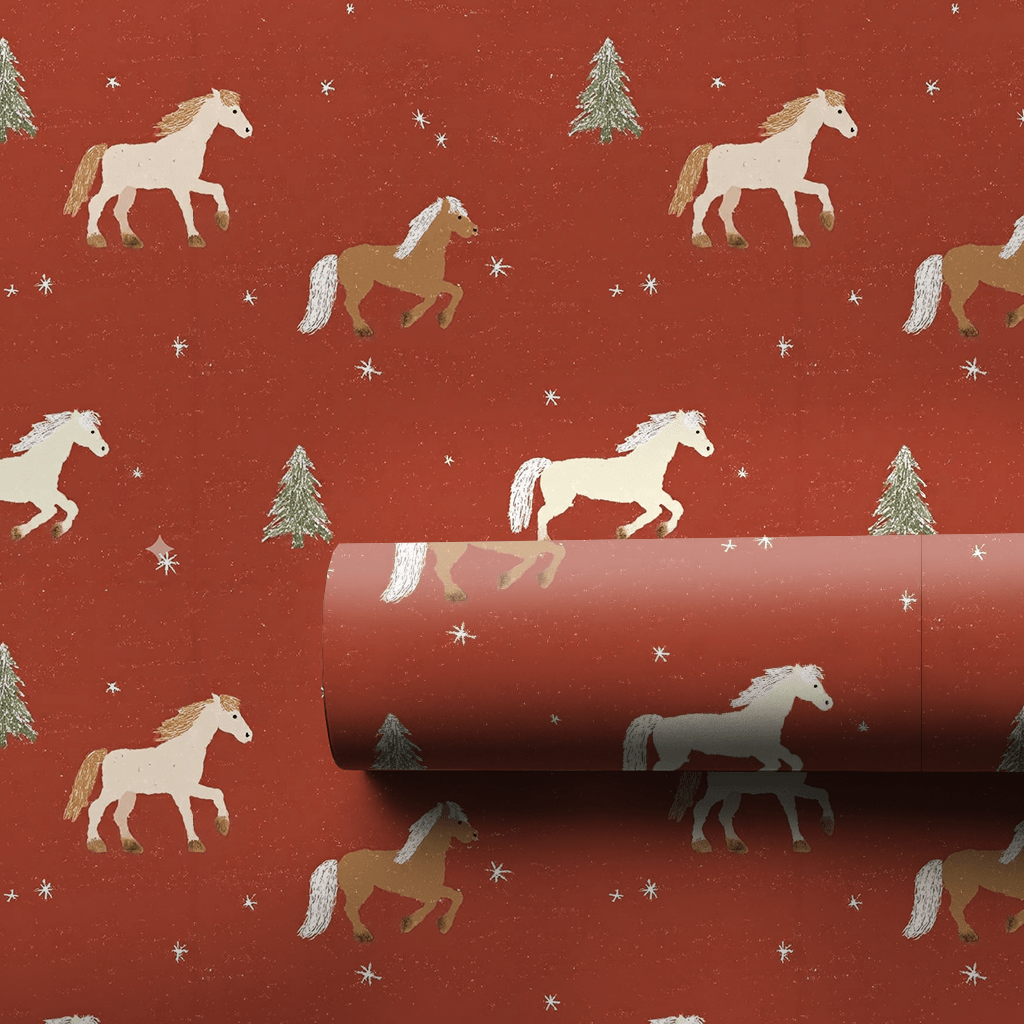 Frolicking Horse