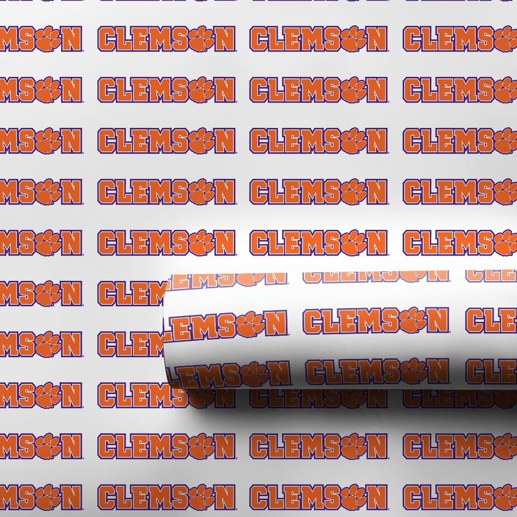 Orange and Purple Pride - Wrapping Paper - Aspen & Arlo