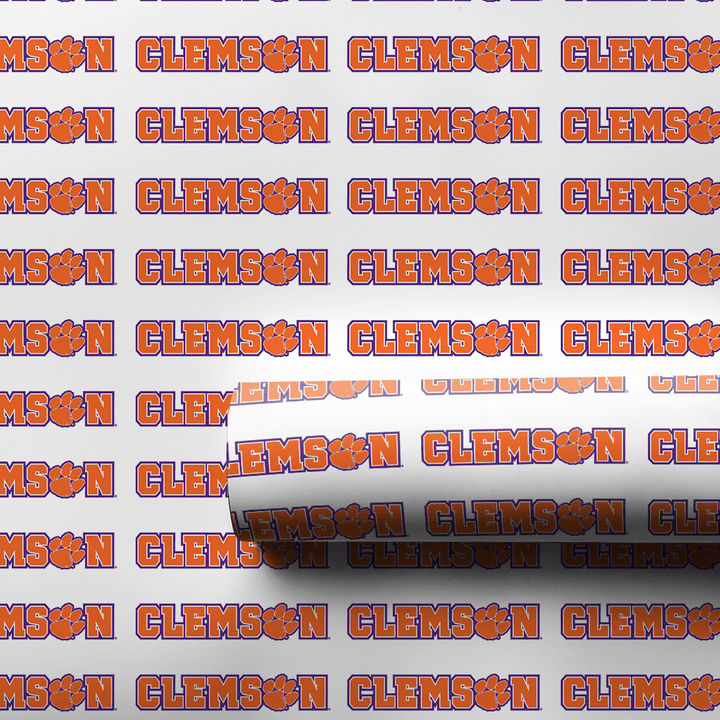 Orange and Purple Pride - Wrapping Paper - Aspen & Arlo