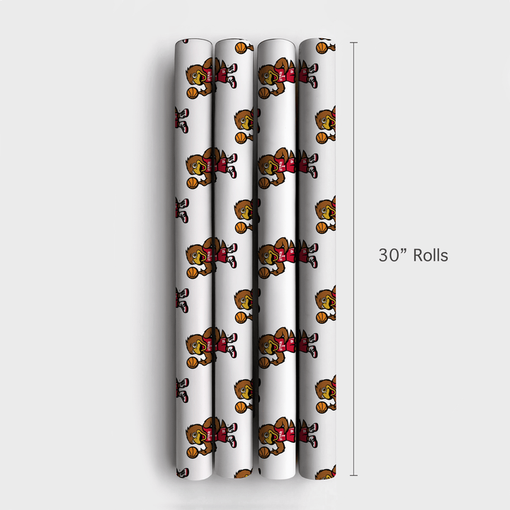 Tiny Eagle Bounce - Wrapping Paper - Aspen & Arlo