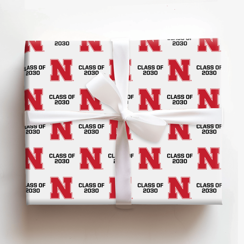 Nebraska Class of 2030 - Wrapping Paper - Aspen & Arlo