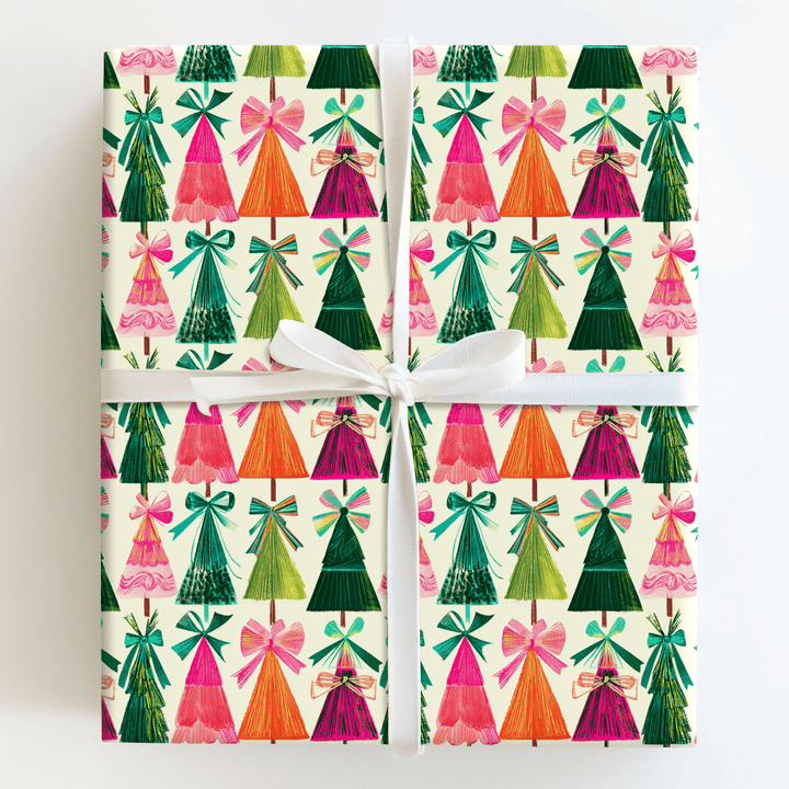 Bold Pastel Trees - Wrapping Paper - Aspen & Arlo